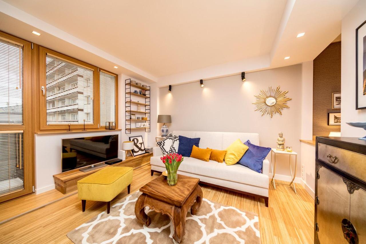 Golden Apartment With Air Condition By Your Freedom Warsaw Exterior photo
